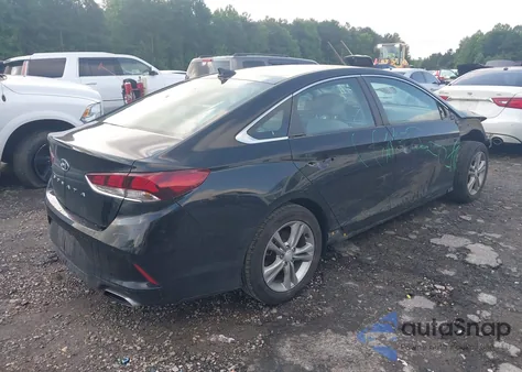 2018 Hyundai Sonata Sel from USA, damaged, VIN 5NPE34AF8JH645765